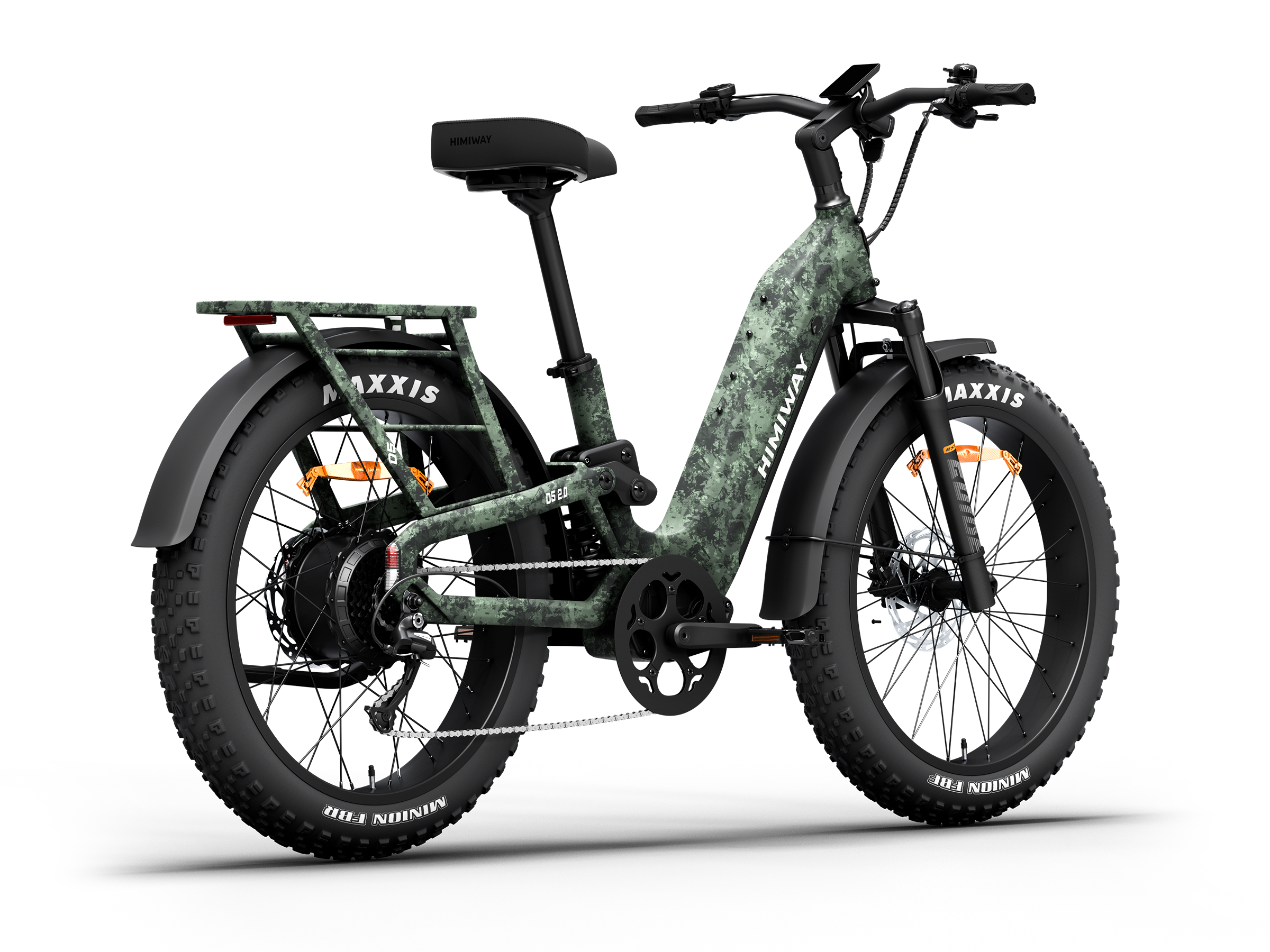 Himiway D5 2.0 Camo bici elettrica fat 15Ah 750W