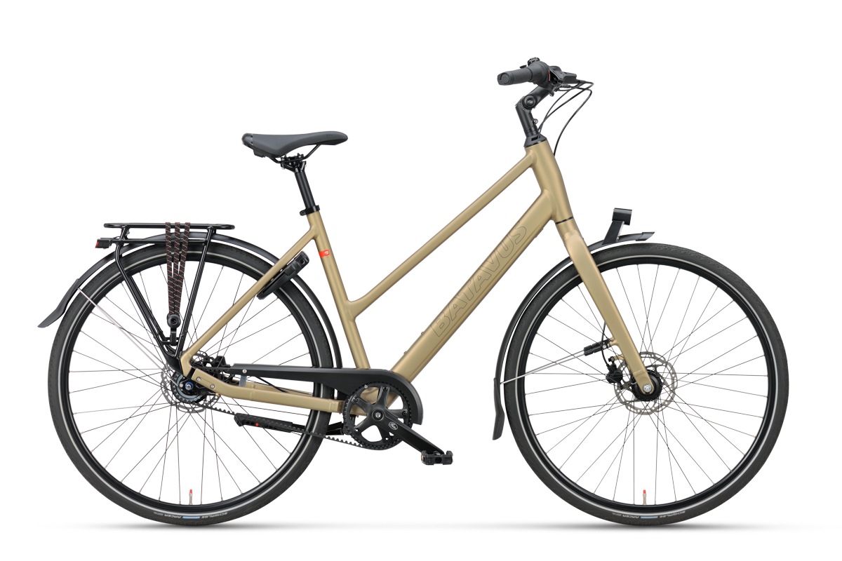 Batavus Senz Active Exclusive city bike telaio alto M oro cinghia