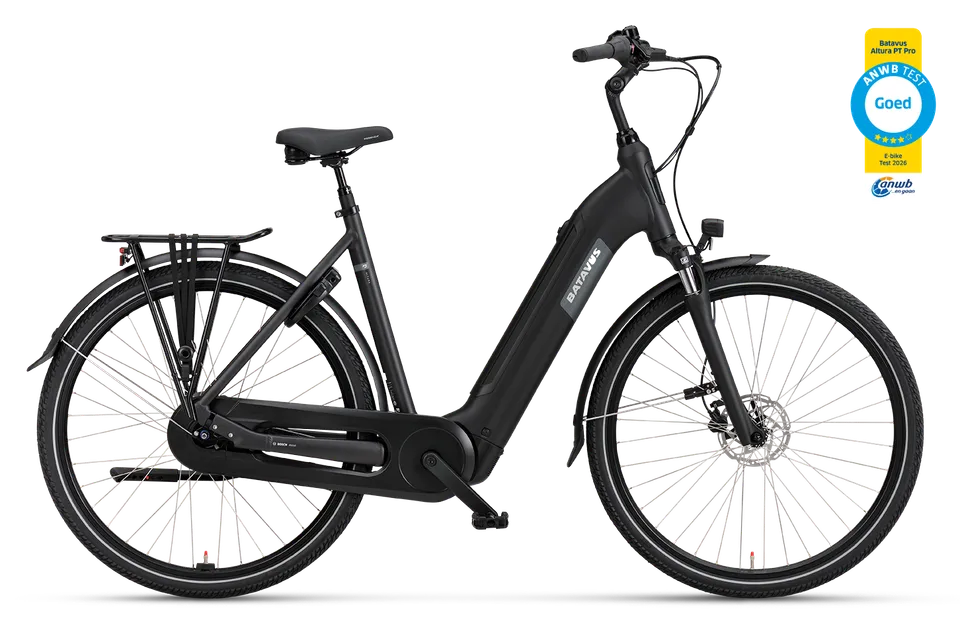 Batavus Altura PT Pro e-bike telaio basso S nero + motore Bosch