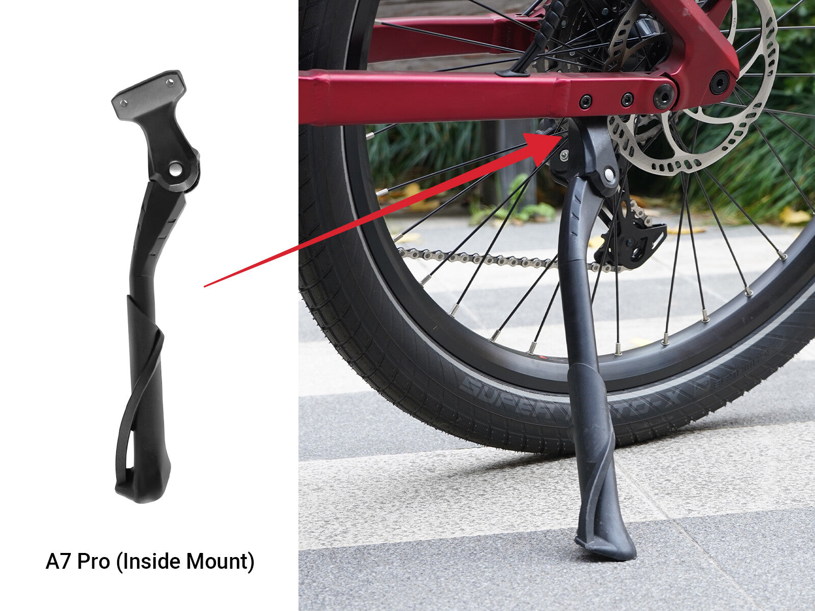 Himiway Cavalletto bici elettrica D7 D7 Pro alluminio