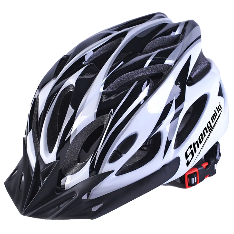 Shengmilo Casco Bici Ultraleggero con Visiera 54-62 cm