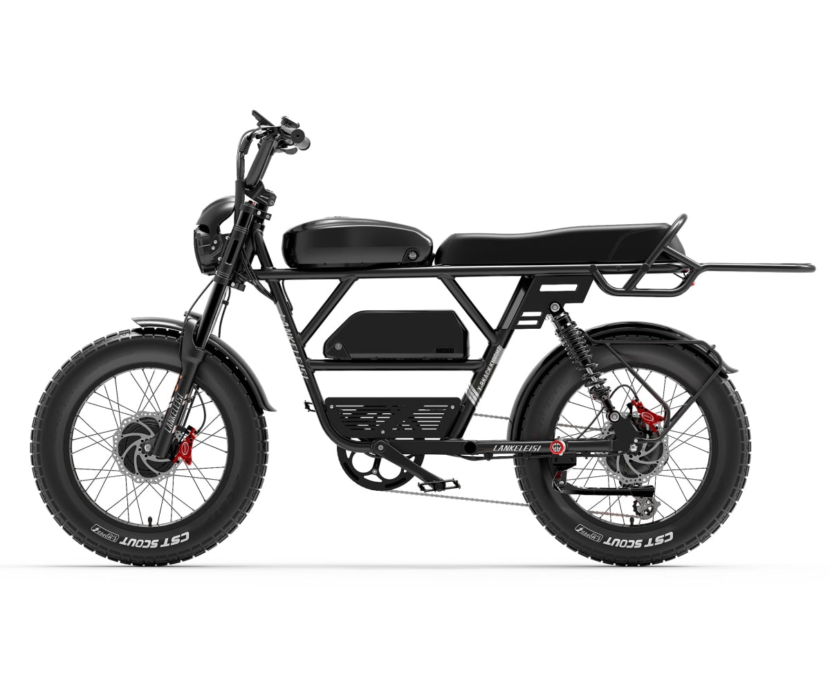 Lankeleisi X-Cavaliere Nero E-bike 2x1000W nera fat
