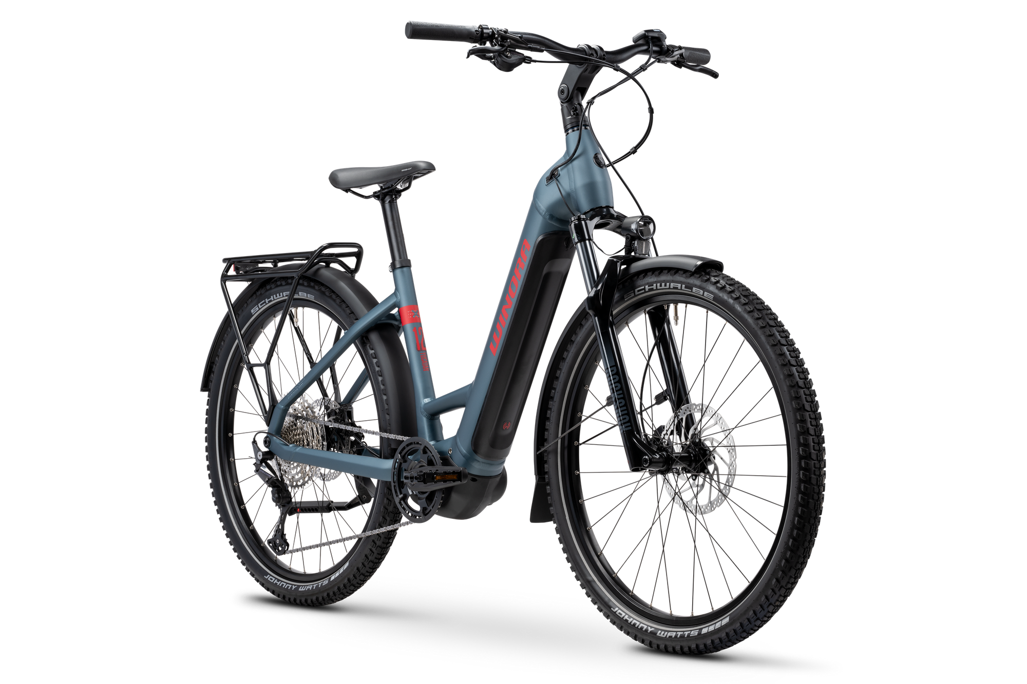 Winora Yucatan X12 bici elettrica telaio alto blu Yamaha