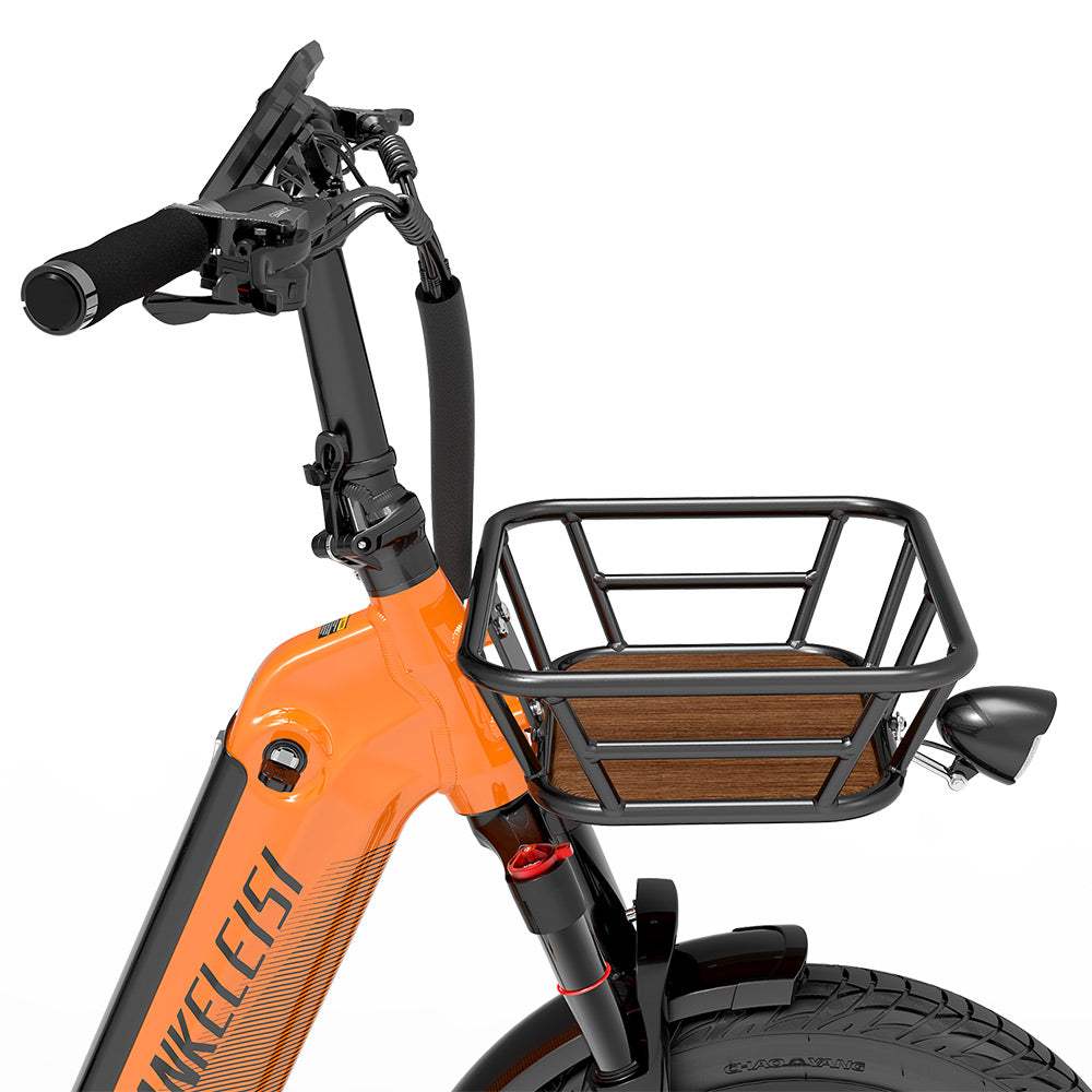 Lankeleisi Cesto Anteriore Bici Elettrica KETT-8 Golf-X Wombat-1
