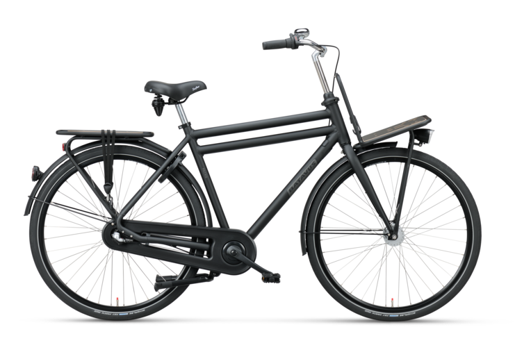 Batavus PACKD 3 cargo bike telaio basso M nera 3 marce