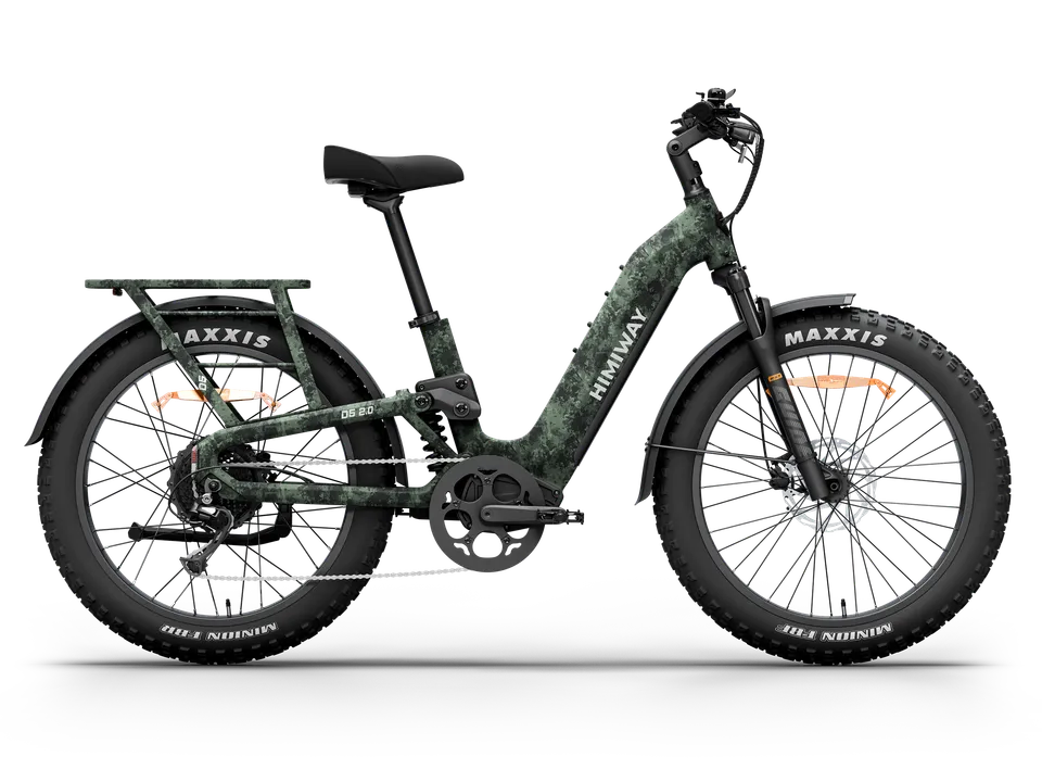 Himiway D5 2.0 Camo bici elettrica fat 15Ah 750W