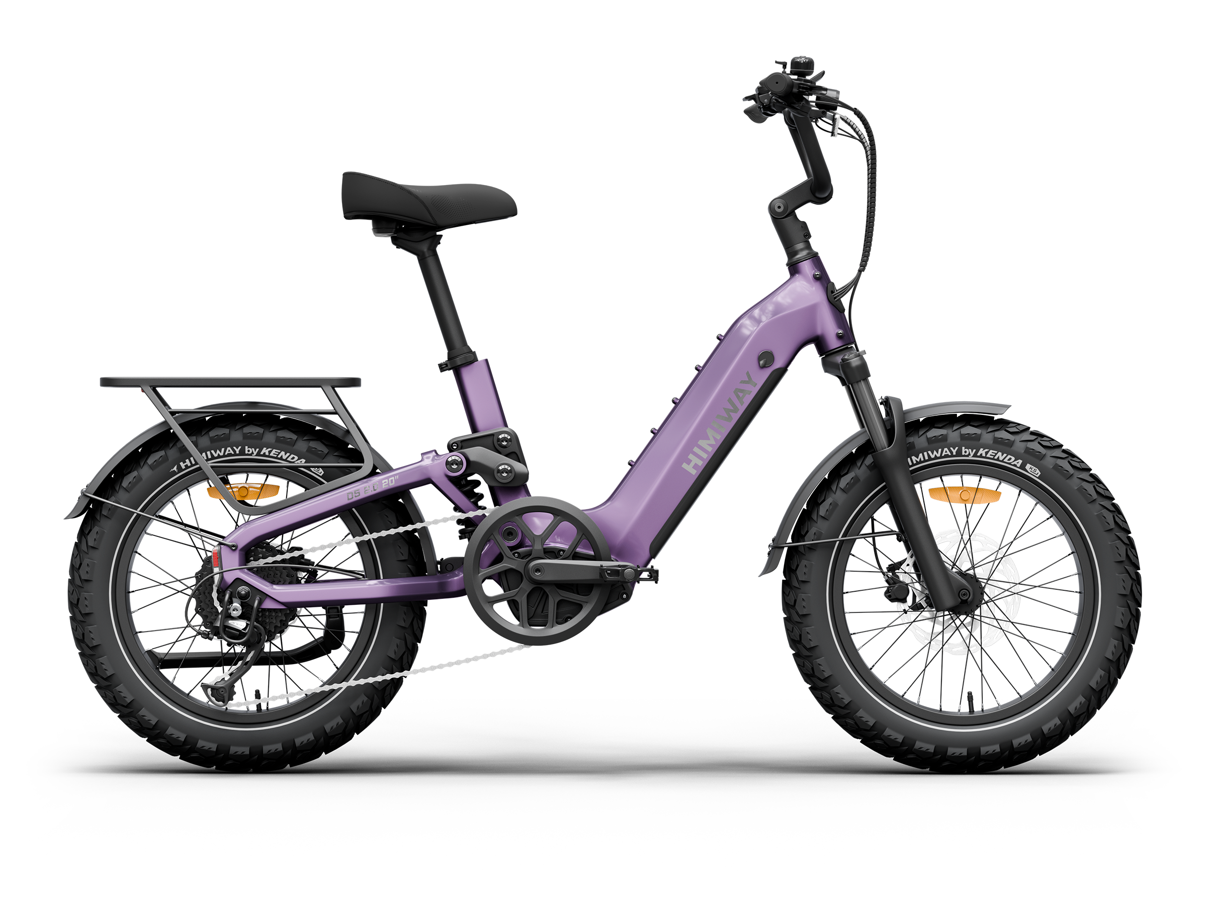 Himiway D5 2.0 Step-thru fat bike elettrica 26" Midnight Blue 750W