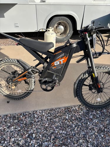 OUXI GT2000 bici elettrica grigia 3000W 48V
