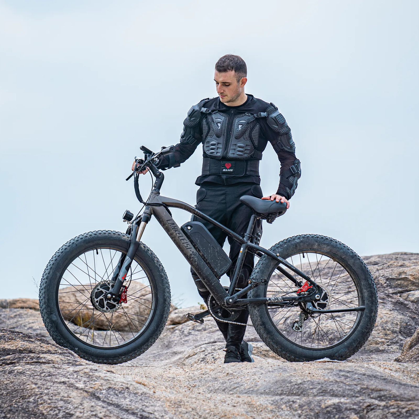 Lankeleisi MG740PLUS E-Bike 2x1000W Doppio Motore Grey