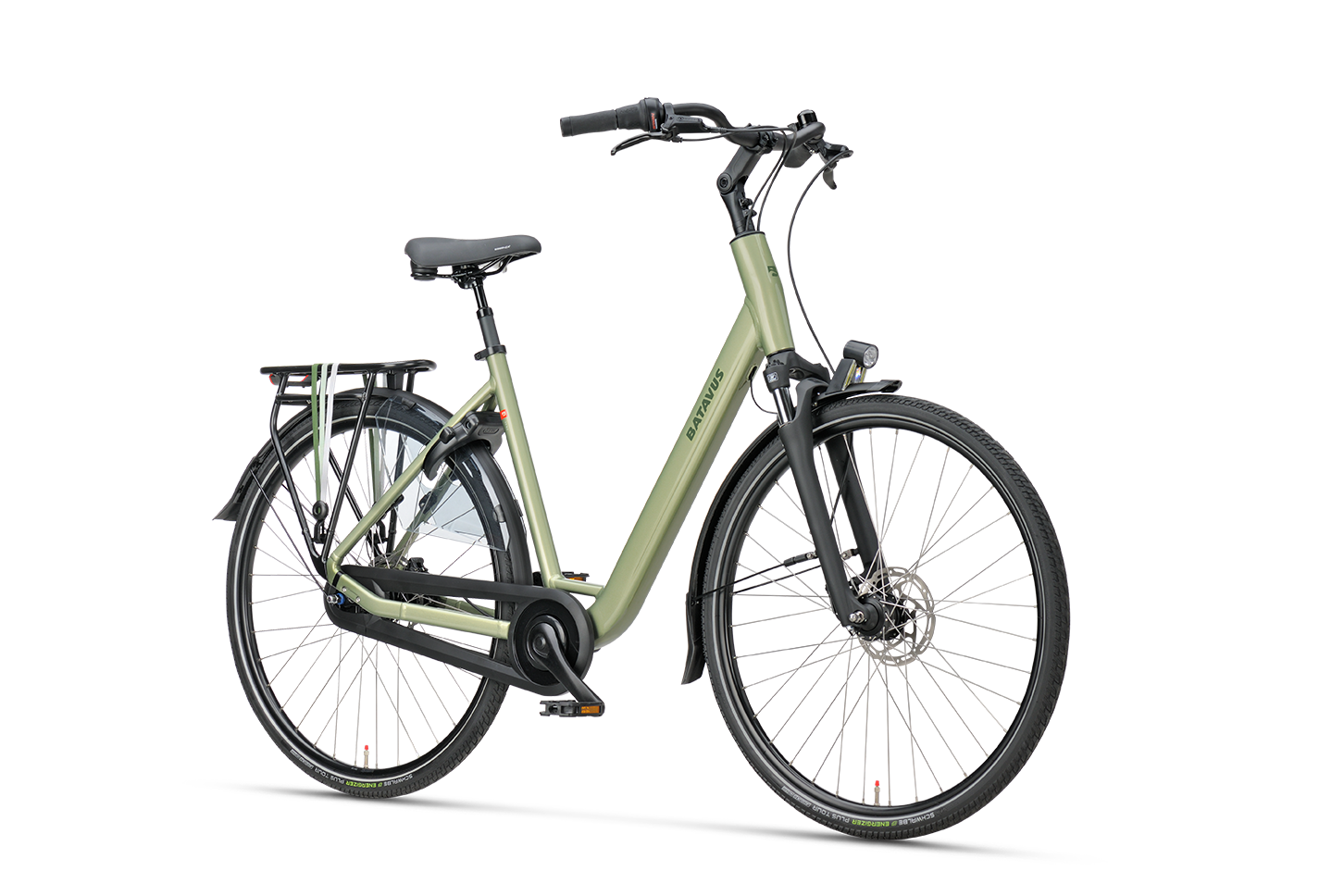 Batavus Senz Comfort bici elettrica blu telaio basso