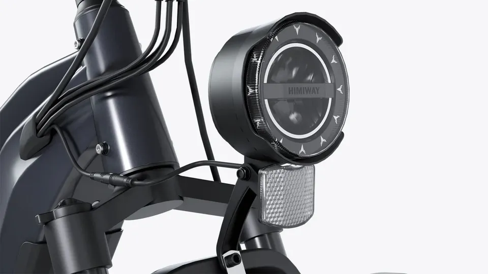 Himiway Safety Front Light Fanale Bici LED Anteriore