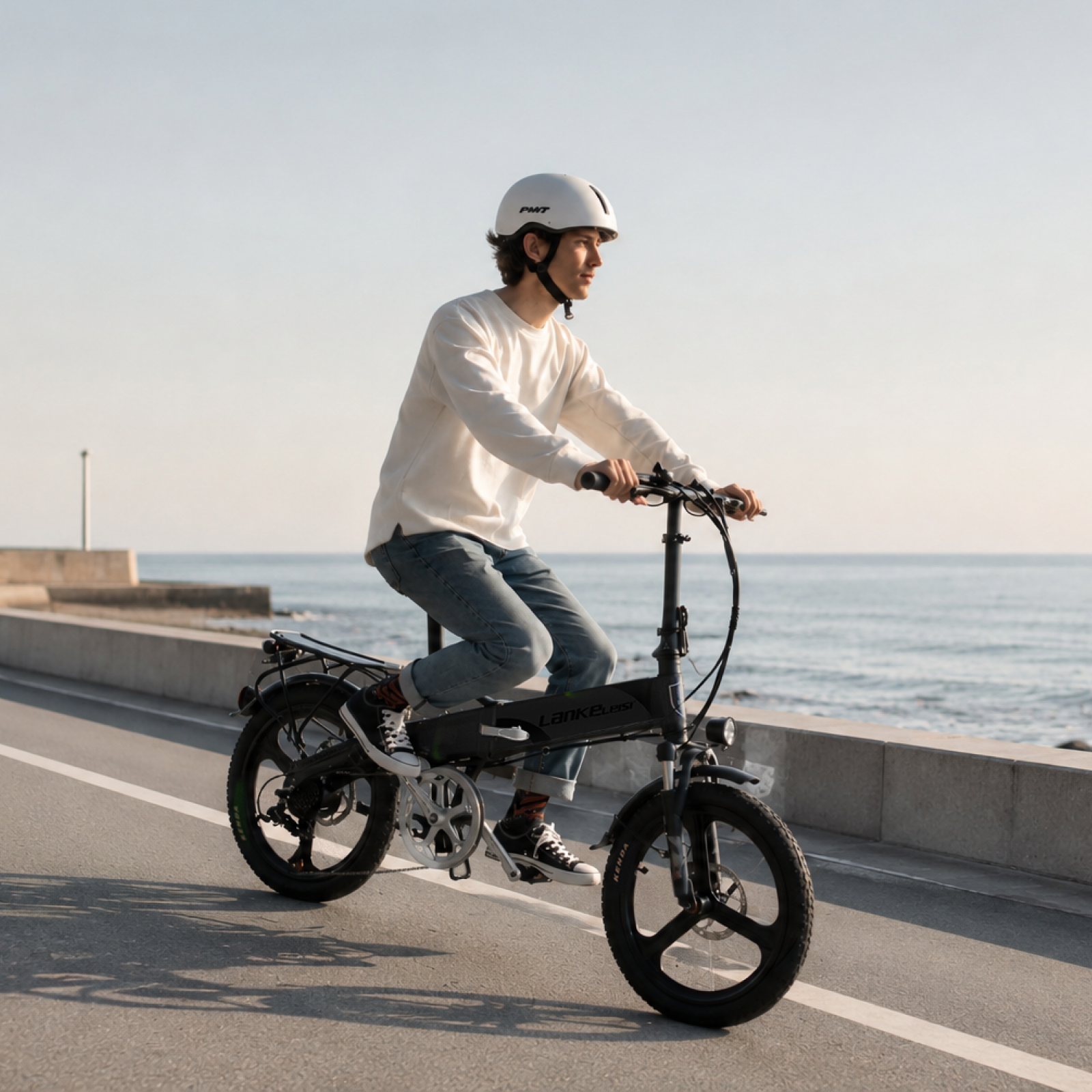 Lankeleisi G660 bici elettrica 250W rossa EU