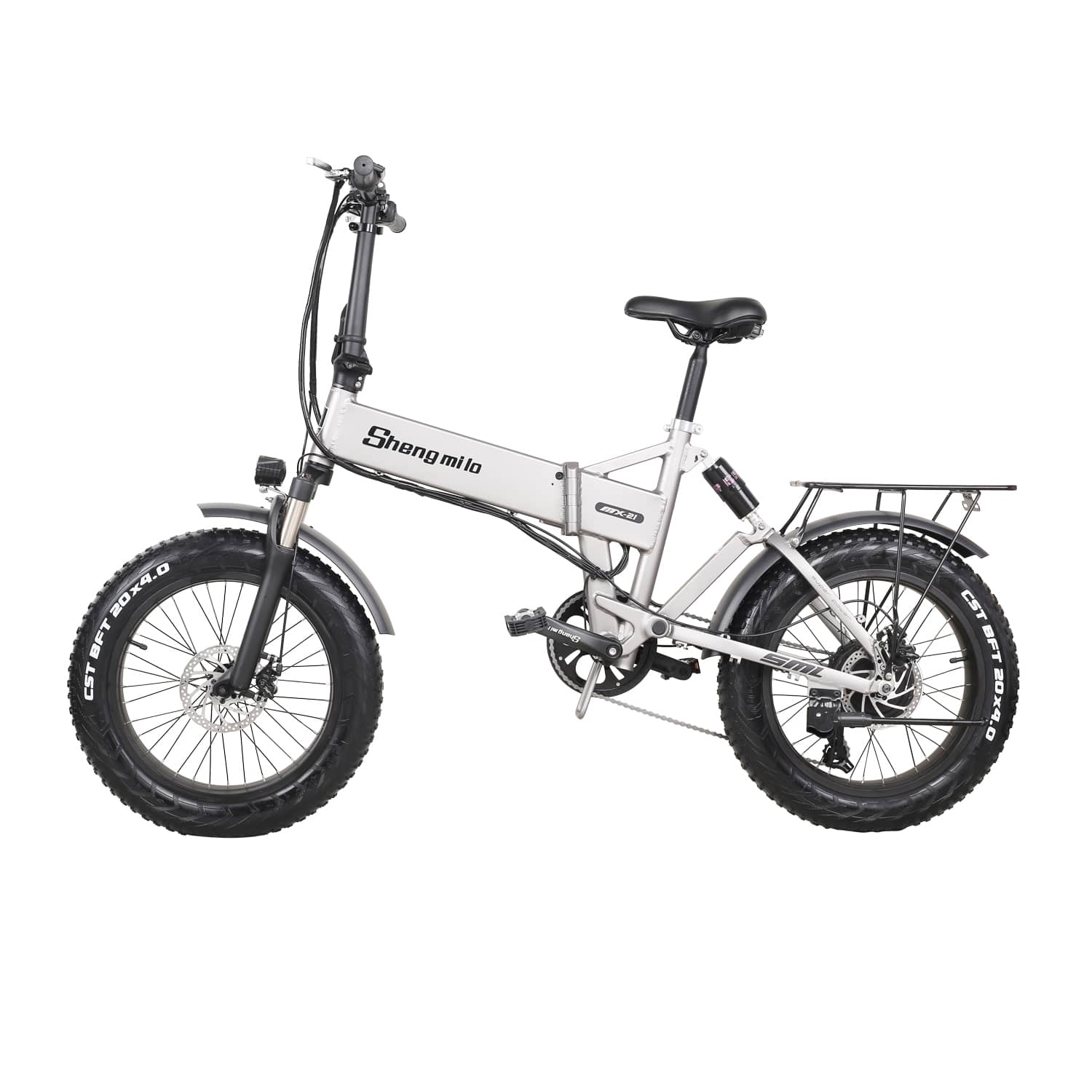 Shengmilo MX21 bici elettrica pieghevole fat 48V 12.8Ah
