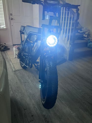 OUXI V8 Max 1500W Bici Elettrica Nera Doppia Batteria