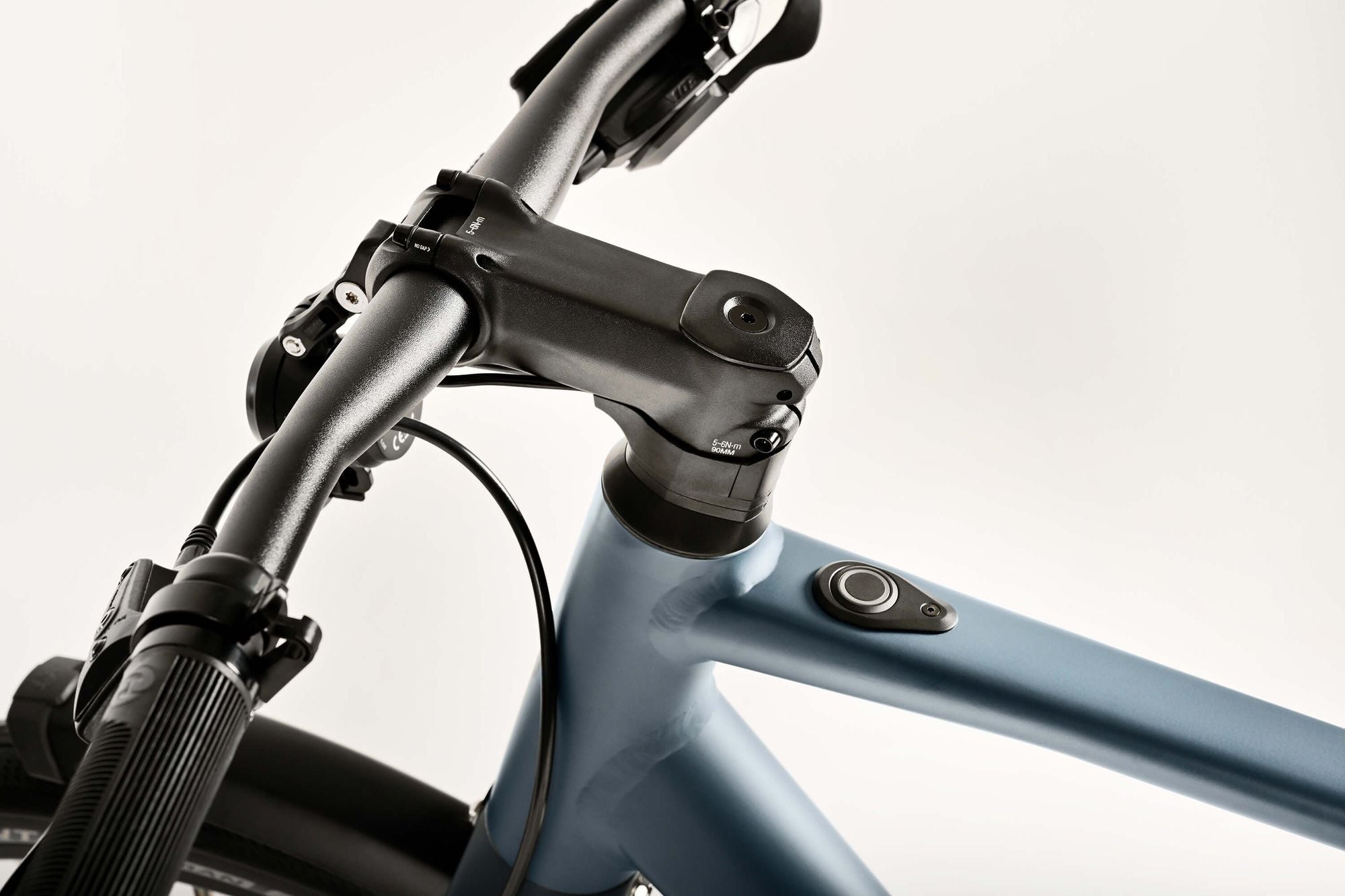 Winora E-Flitzer bici elettrica telaio alto grigia 16,5kg