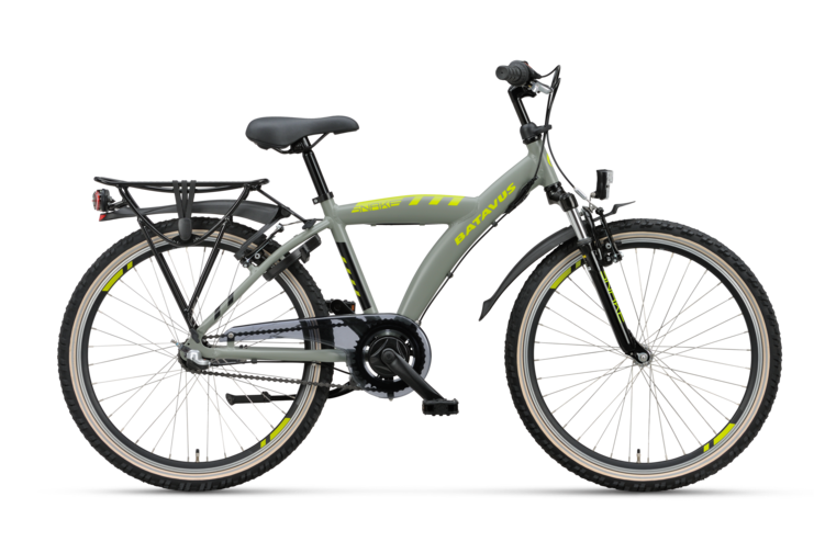 Batavus Snake 24 inch bici bambino ragazzo verde XS telaio alto