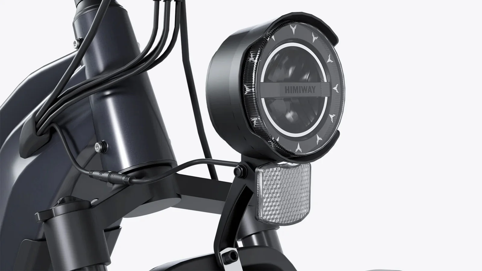 Himiway Safety Front Light Fanale Bici LED Anteriore