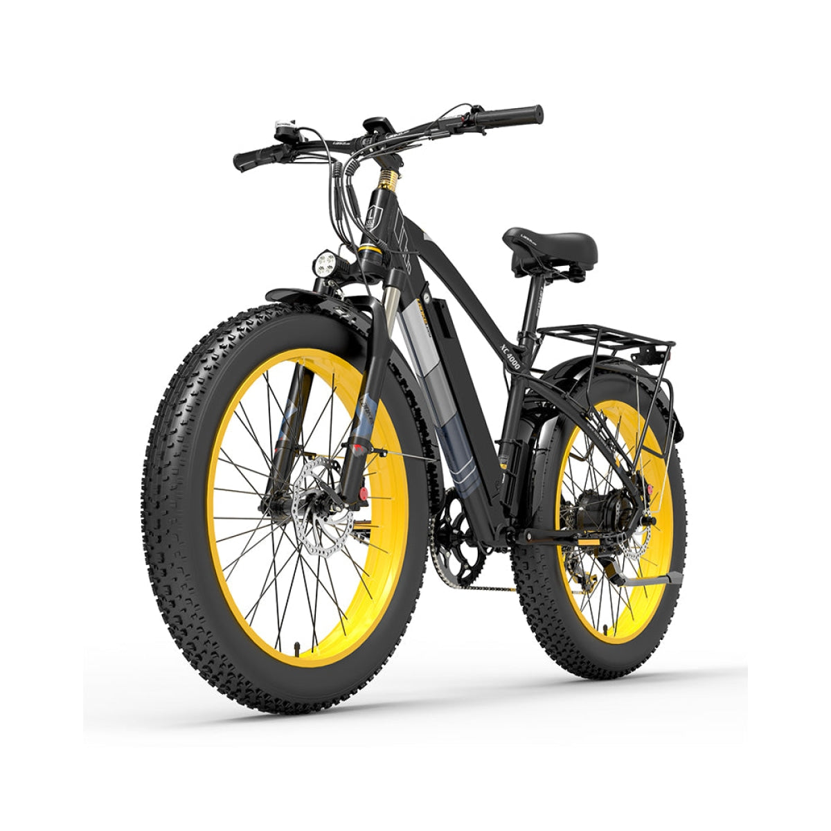 Lankeleisi XC4000 E-bike 1000W Gialla Fat Bike