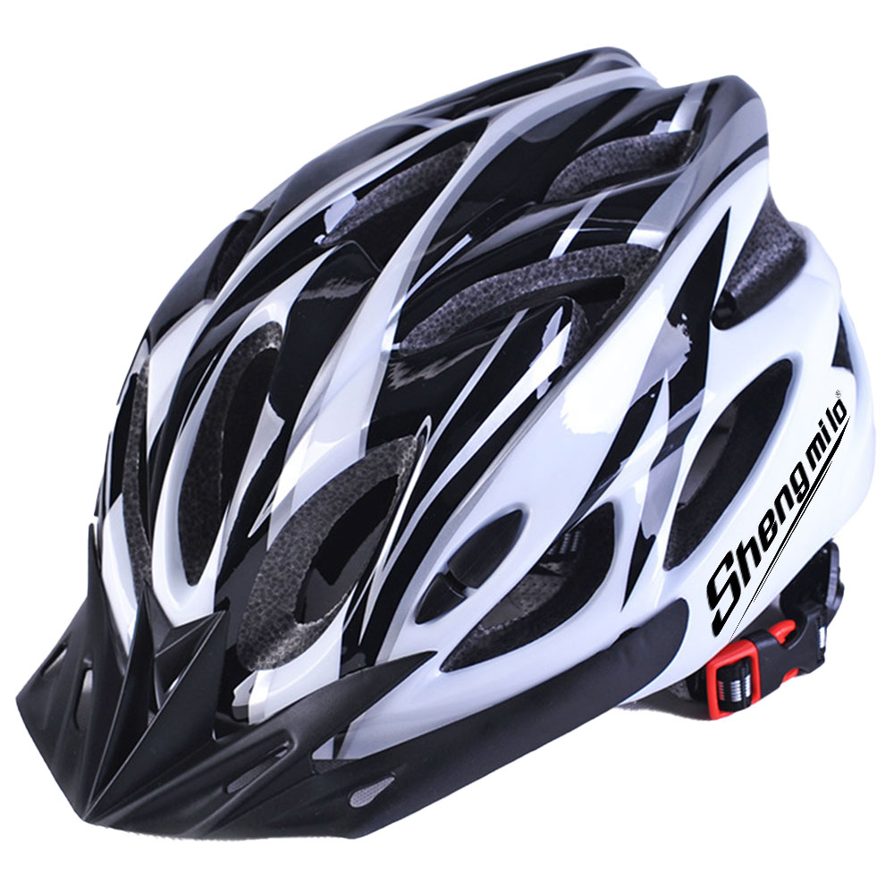 Shengmilo Casco Bici Ultraleggero con Visiera 54-62 cm