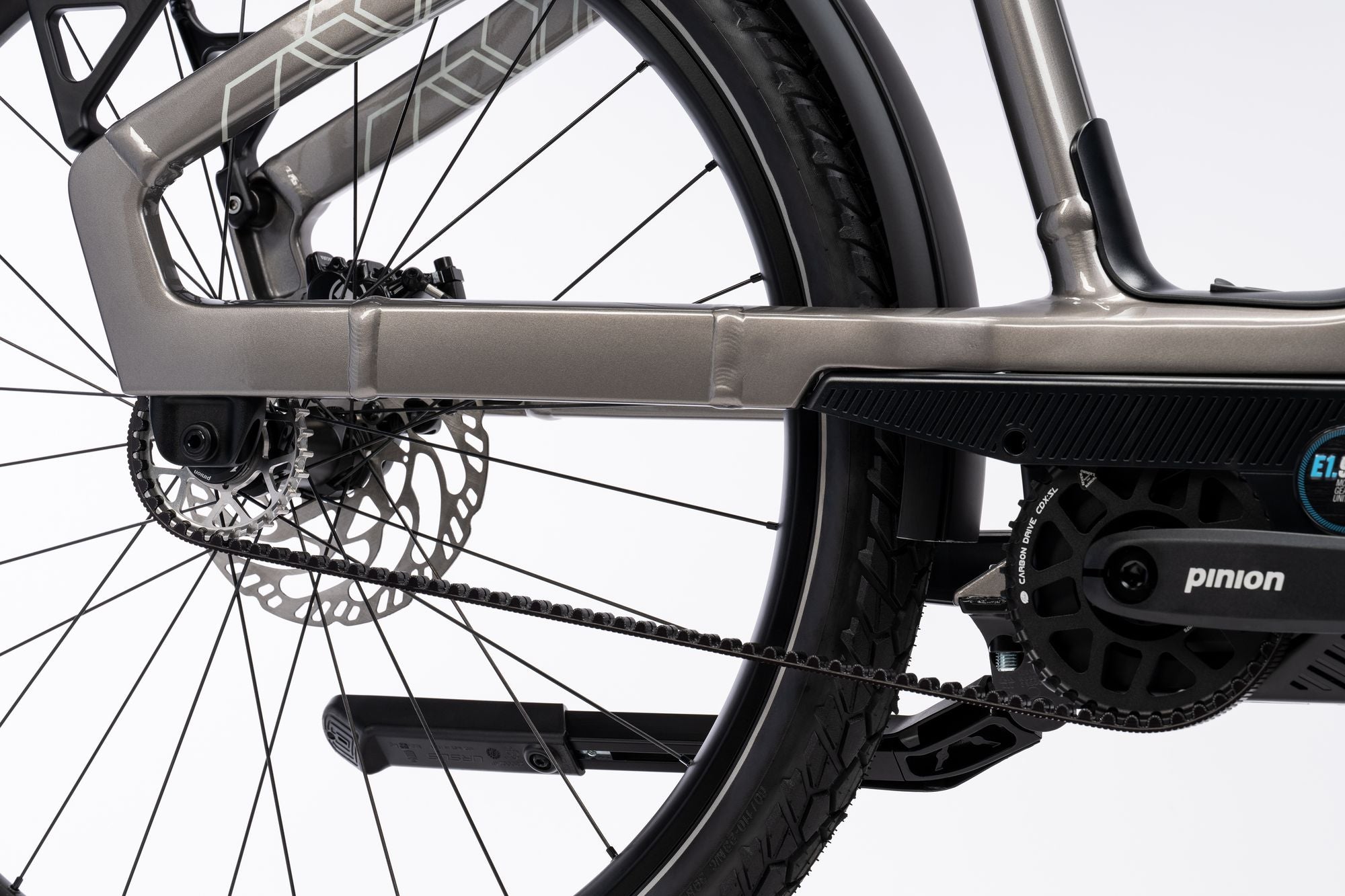 Winora Sinus AS ebike city grigia S cambio automatico