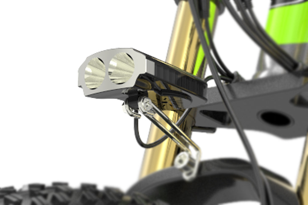 Lankeleisi Faro LED Bici Elettrica Anteriore Telaio