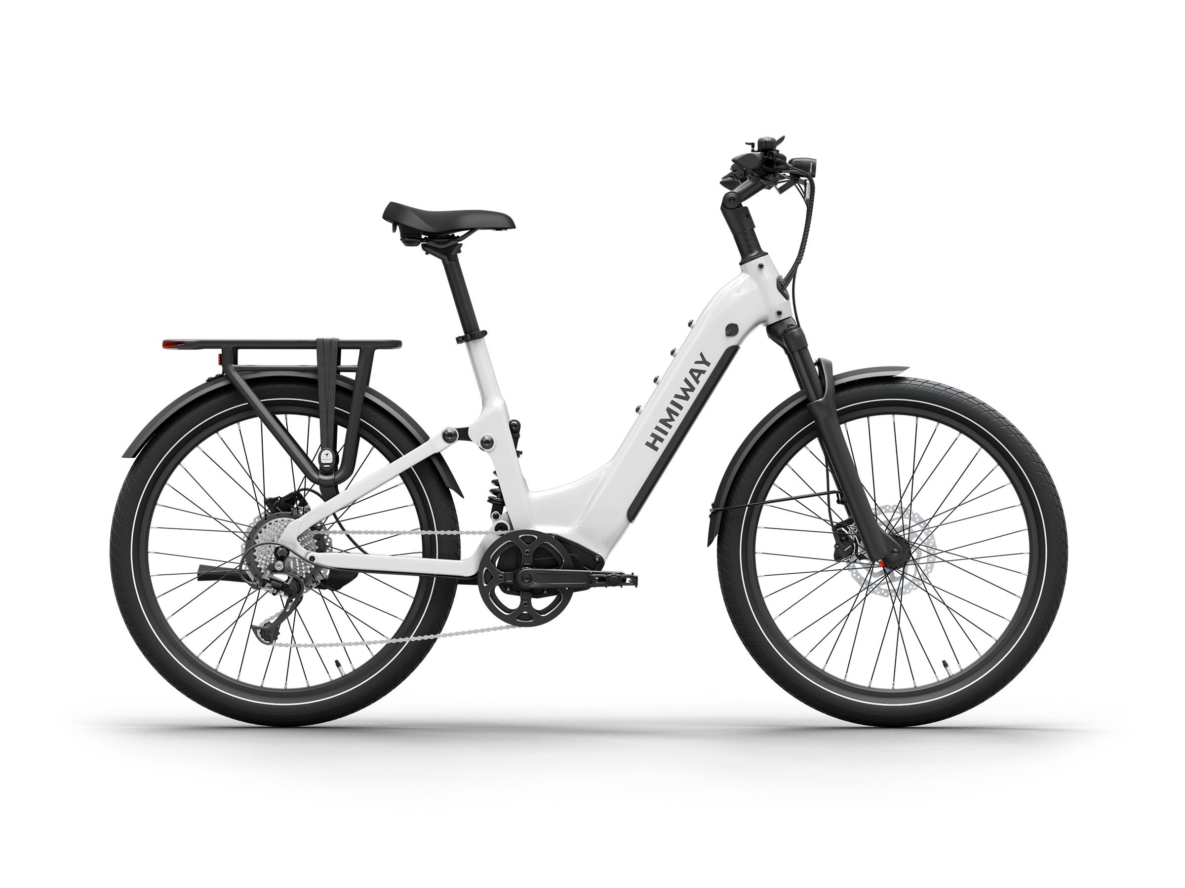 Himiway A7 Commuter Bici Elettrica Full Blu Notte Regular