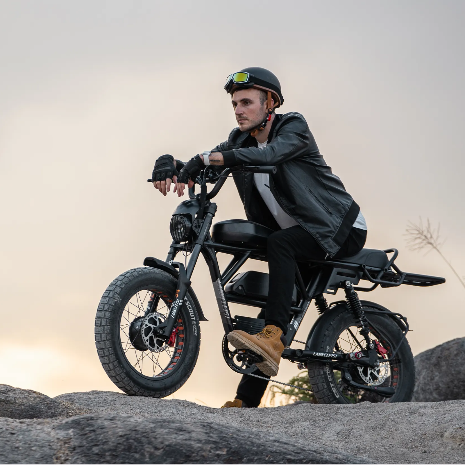 Lankeleisi X-Cavaliere Nero E-bike 2x1000W nera fat