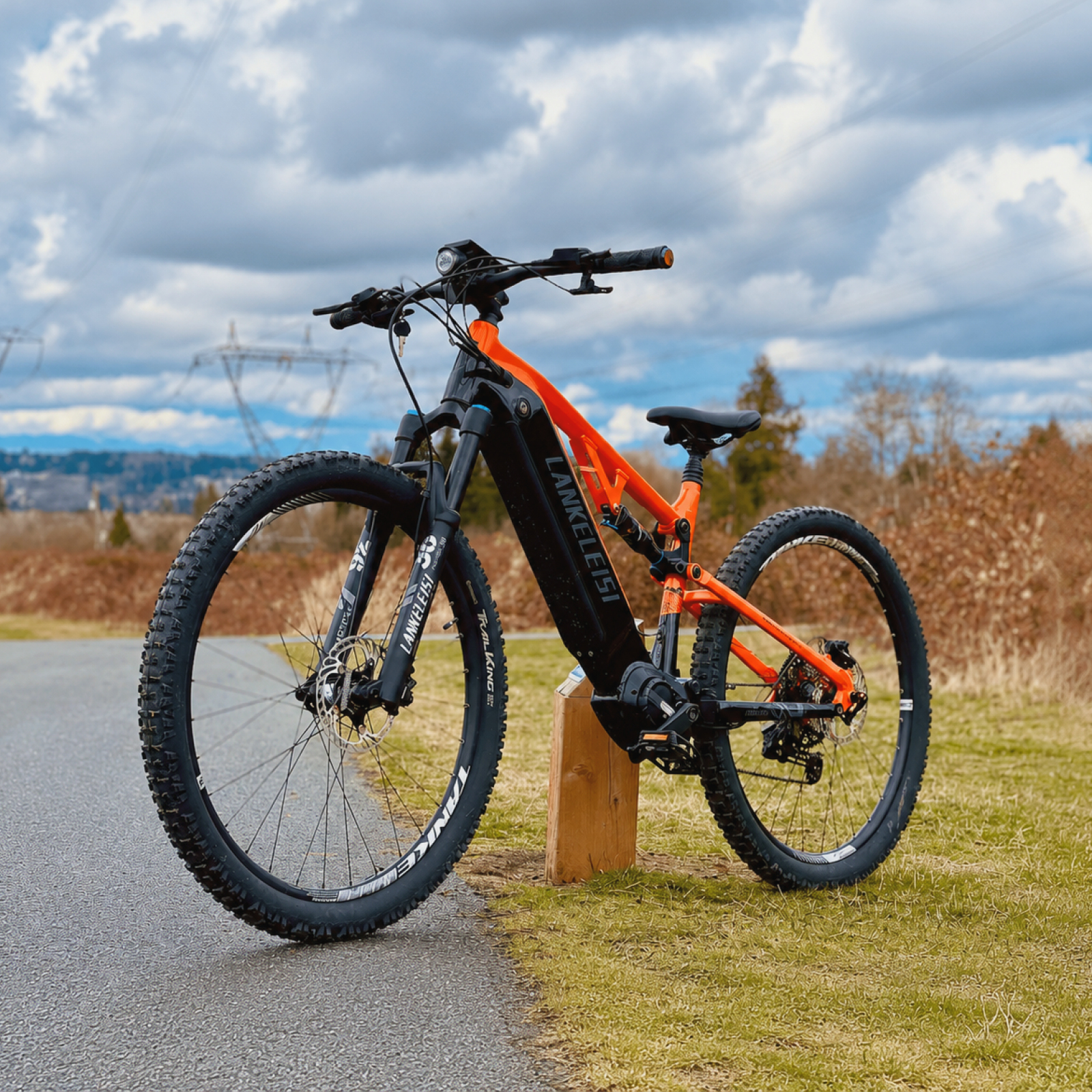 Lankeleisi GT800 e-bike 500W grigia
