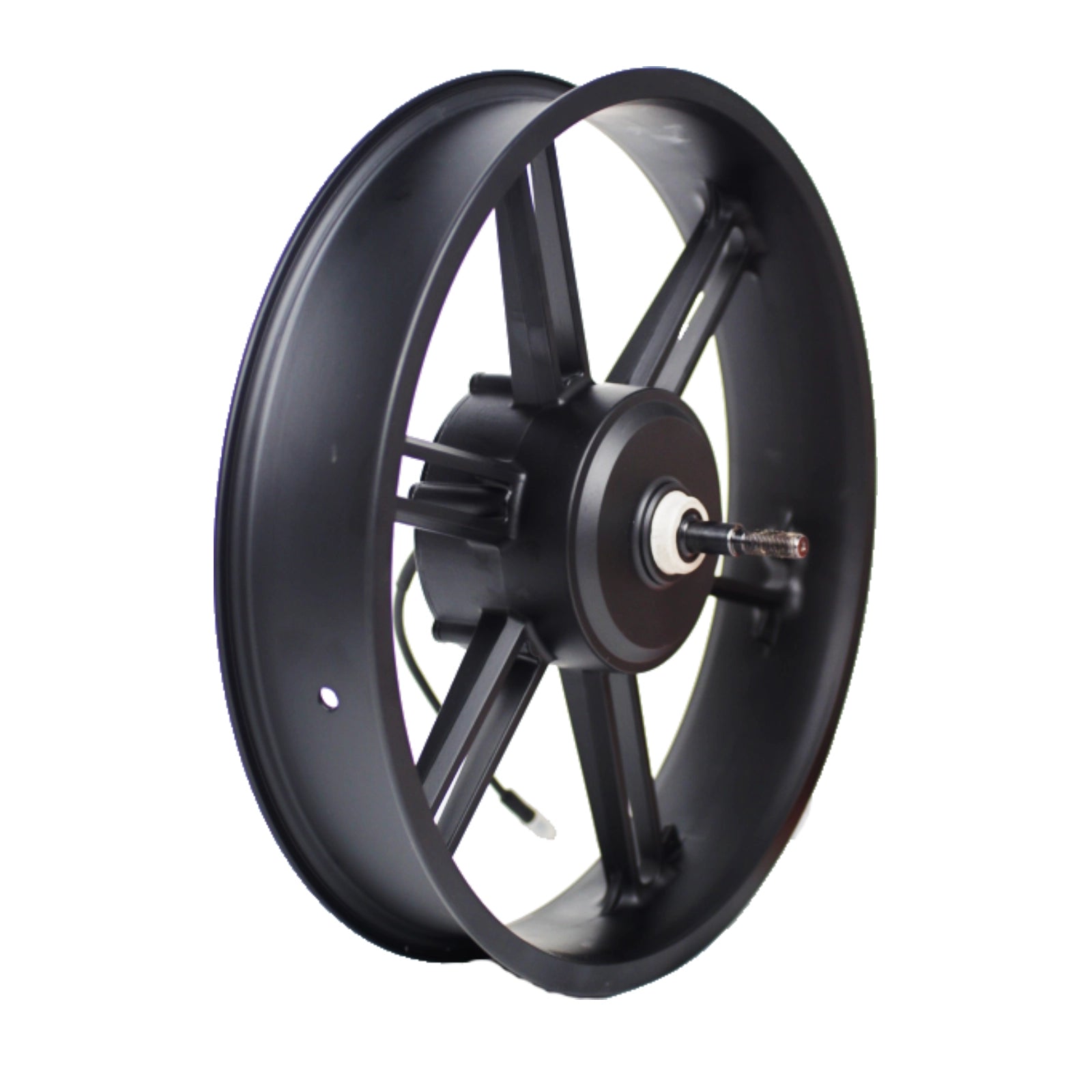 OUXI V8 Motore Mozzo Bici Elettrica Sinistro Pin Nero