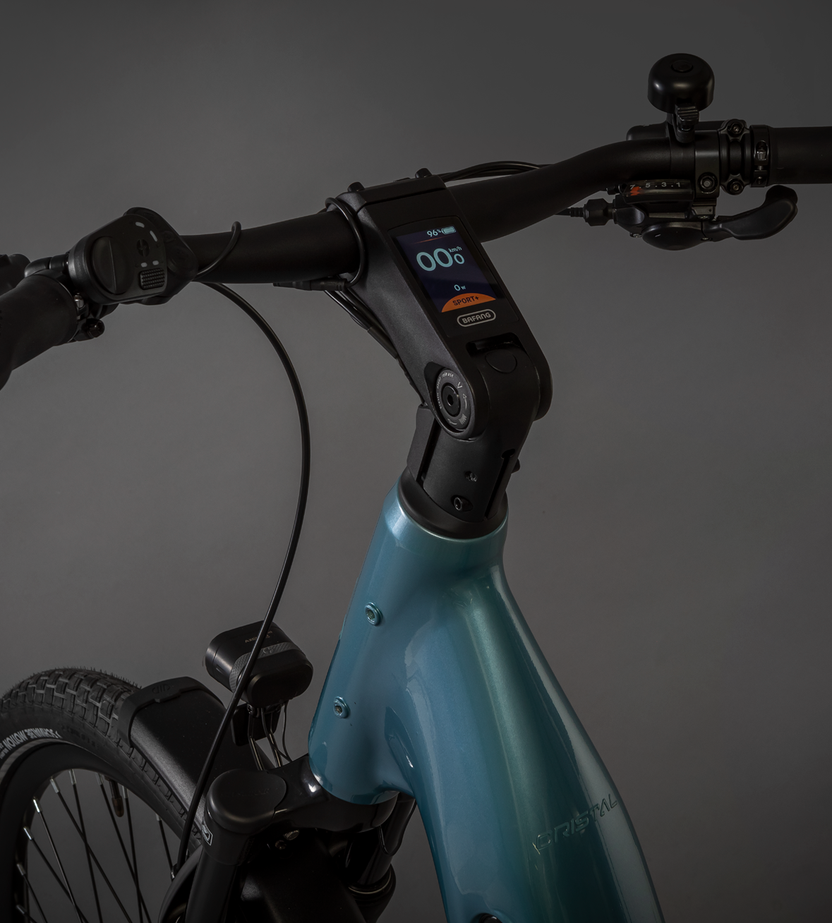 World Dimension Crystal Pro Bici Elettrica Urban Telaio City