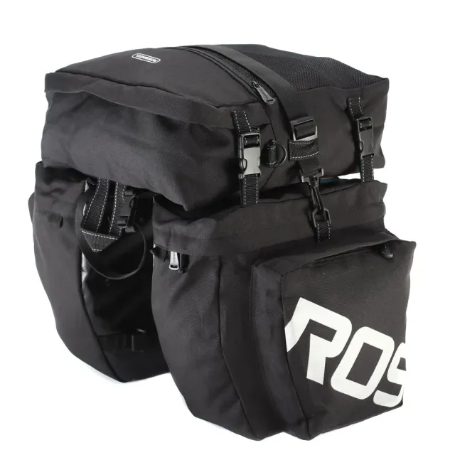 Shengmilo Bags borsa portapacchi bici 3 in 1 37L mimetica