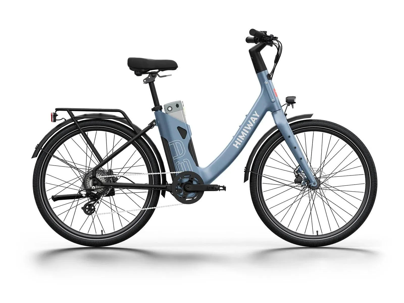 Himiway A3 bici elettrica city bianca 500W autonomia 112 km