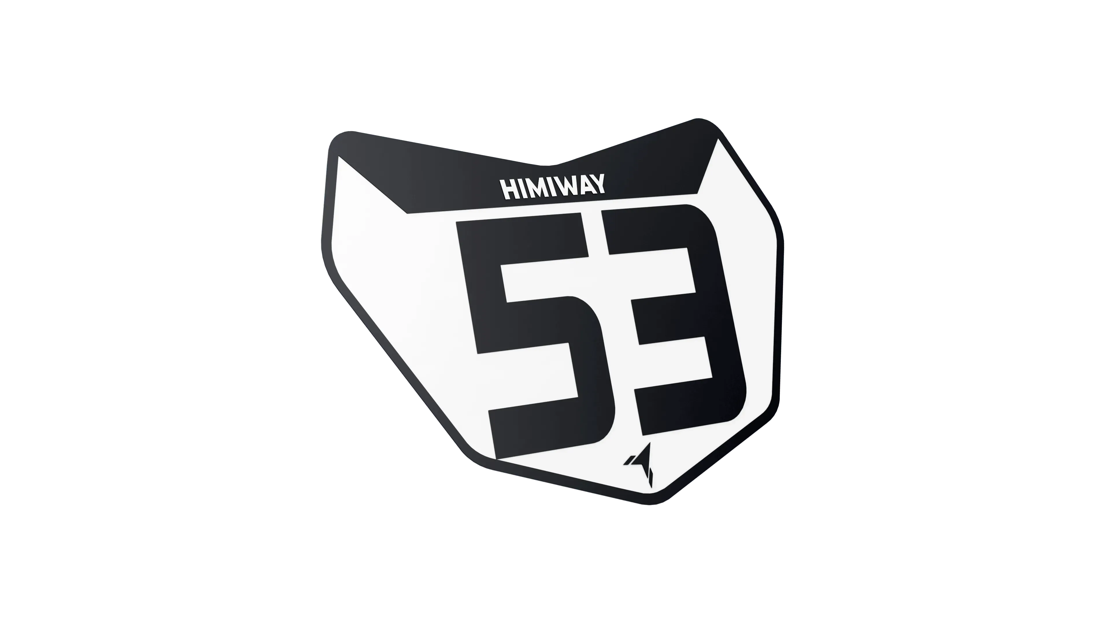Himiway Number Plate targa portanumero plastica