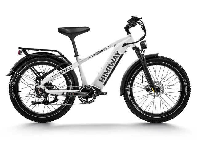Himiway D Series D5 Zebra bici elettrica fat Verde 750W