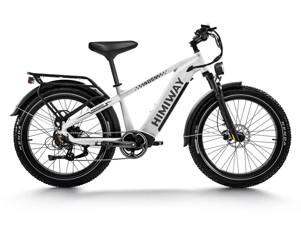 Himiway D Series D5 Zebra bici elettrica fat Verde 750W