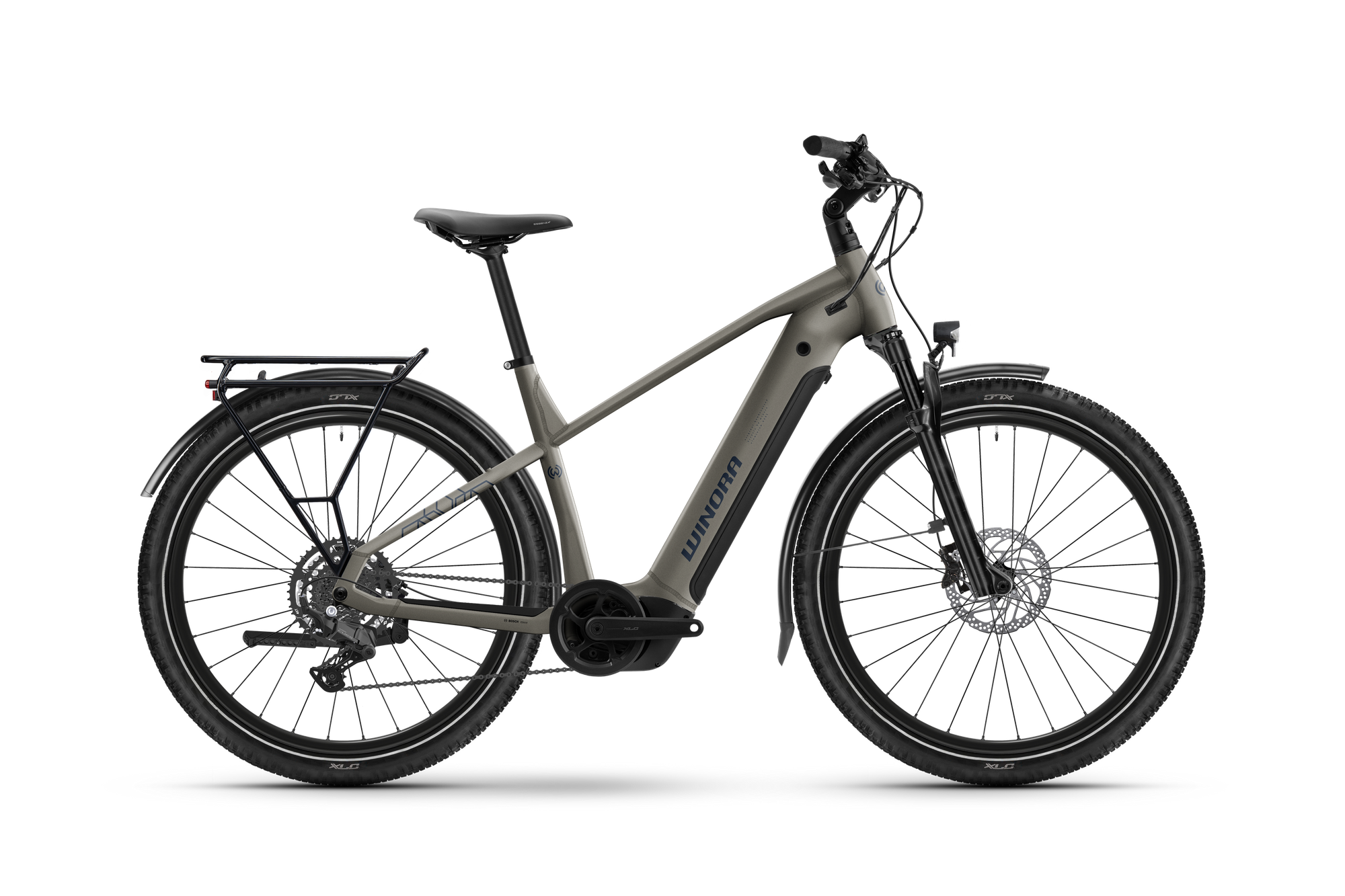 Winora Yucatan X9 ebike trekking glacier M 600Wh