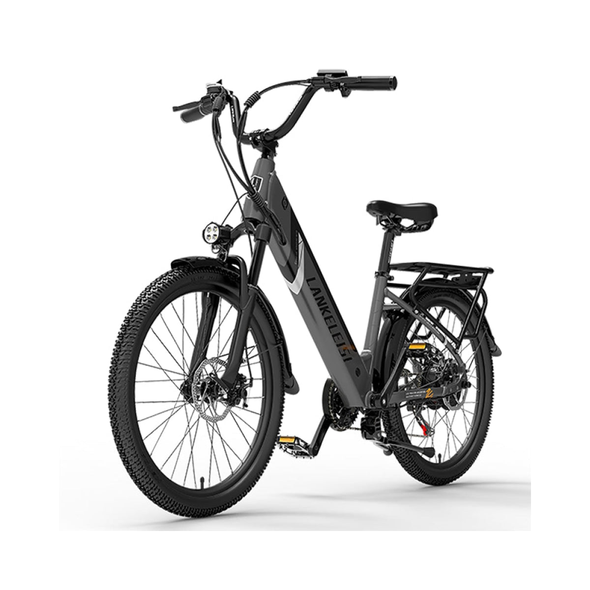 Lankeleisi ES500PRO bici elettrica Red 250W telaio city fat bike