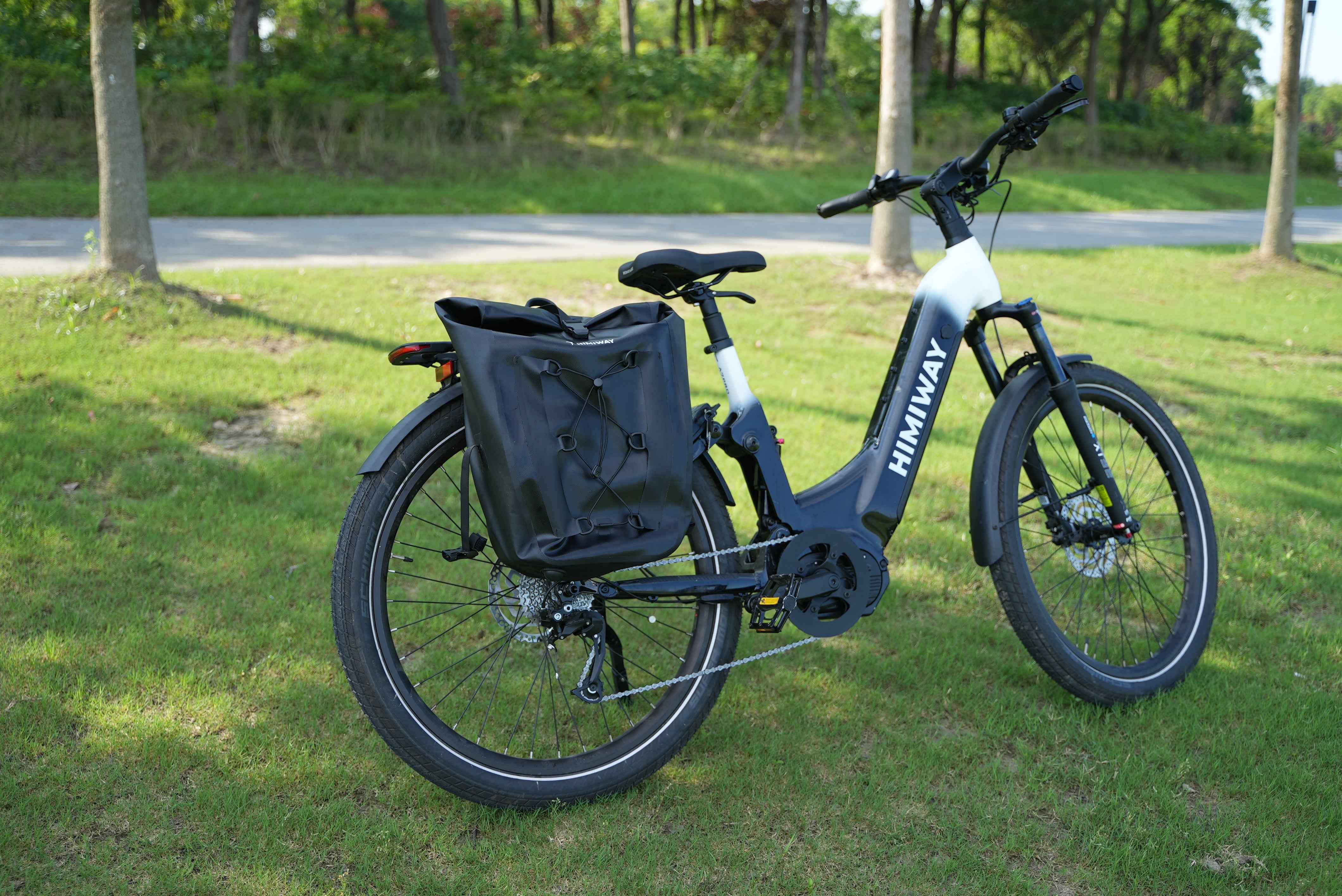 Himiway Bags borsa bici laterale impermeabile 27L nera