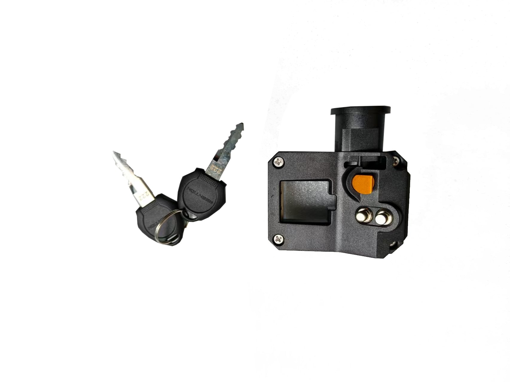 Lankeleisi Lucchetto Batteria Bici Elettrica con Chiavi Modello