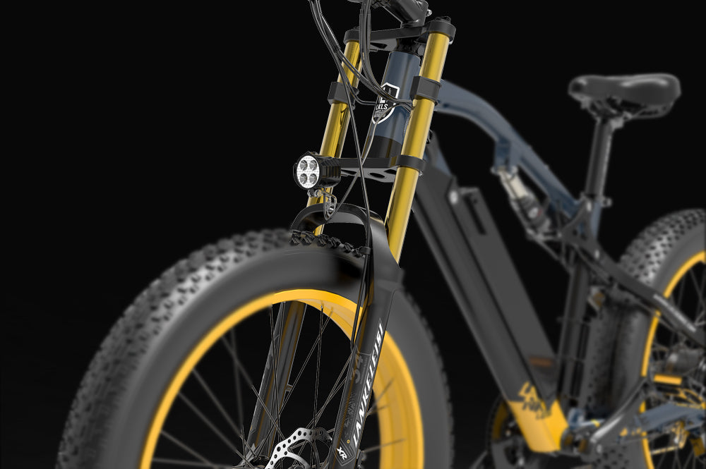 Lankeleisi Ammortizzatore Anteriore Forcella E-Bike Bici