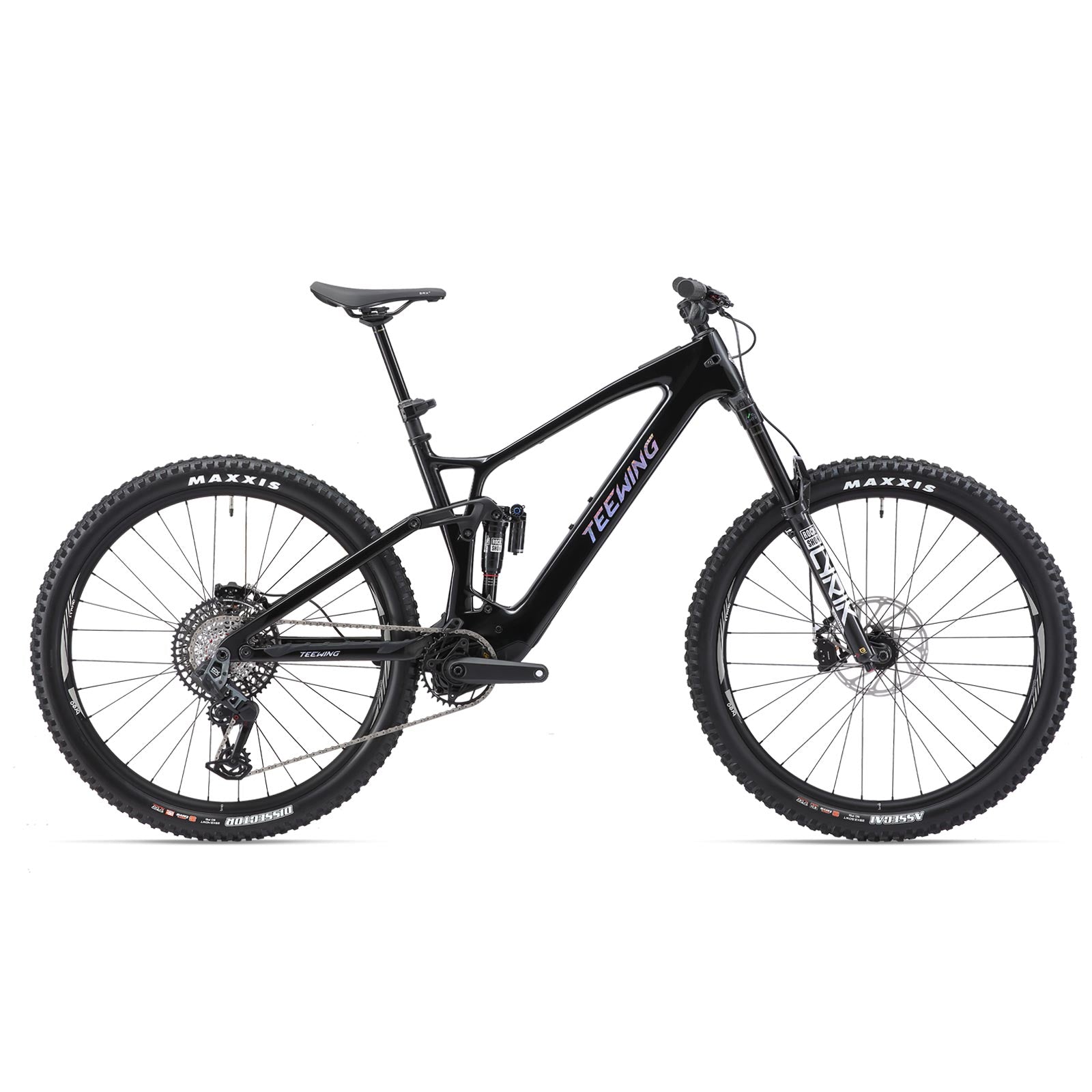 Teewing Turbo Force Pro bici elettrica Impasto Brown carbonio