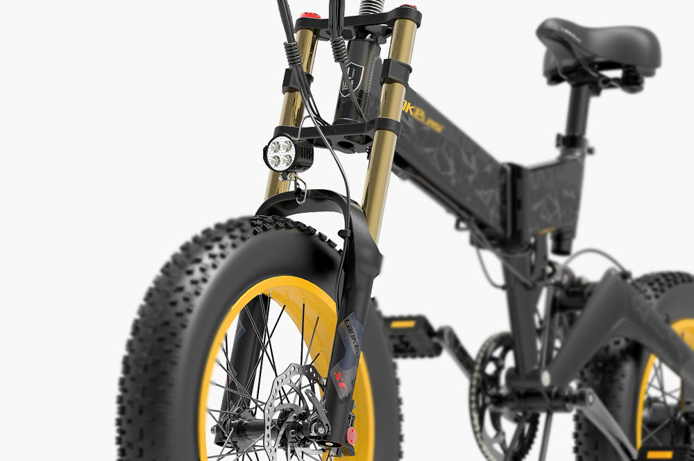 Lankeleisi Ammortizzatore Anteriore Forcella E-Bike Bici