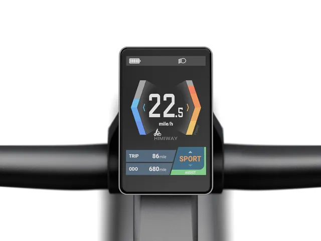 Himiway D5 2.0 Display Bici Elettrica con Remote