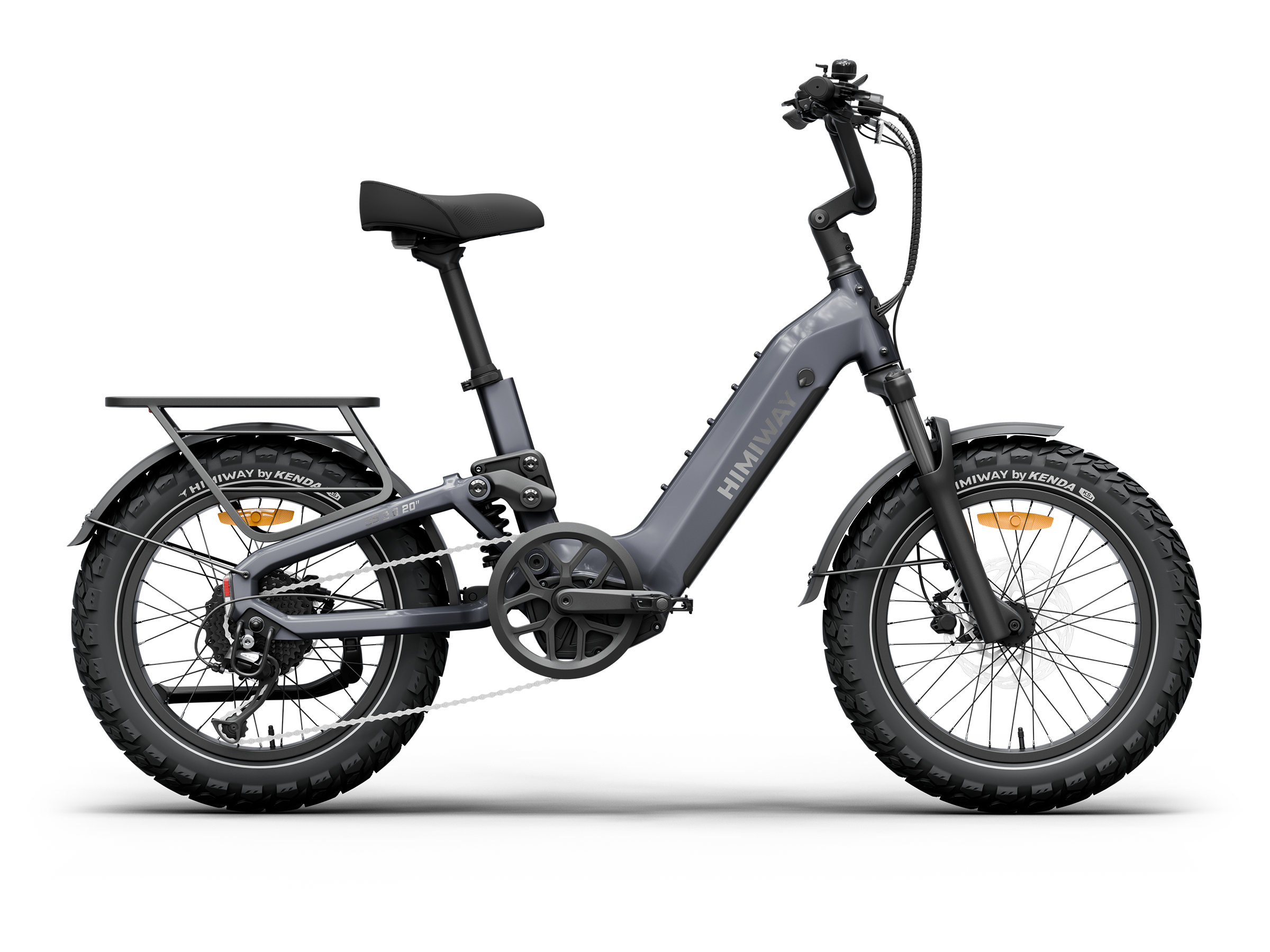 Himiway D5 2.0 Step-thru fat bike elettrica 26" Midnight Blue 750W