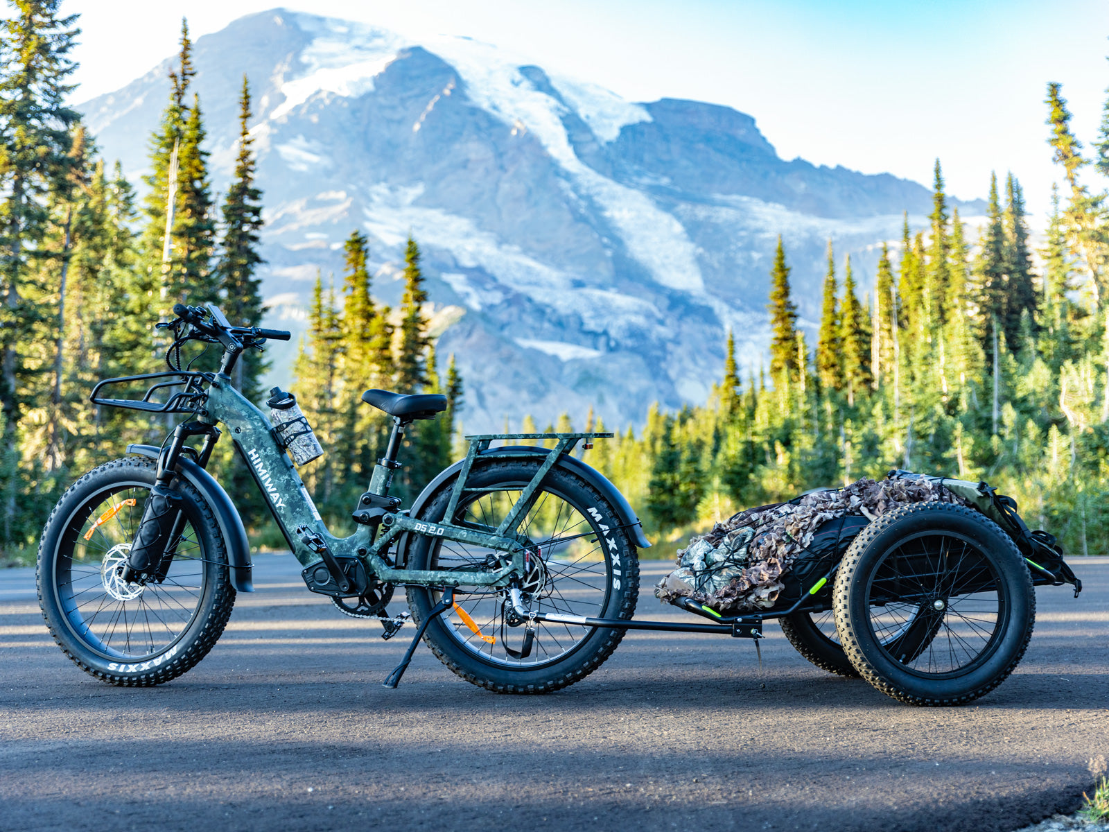 Himiway D5 2.0 Camo bici elettrica fat 15Ah 750W