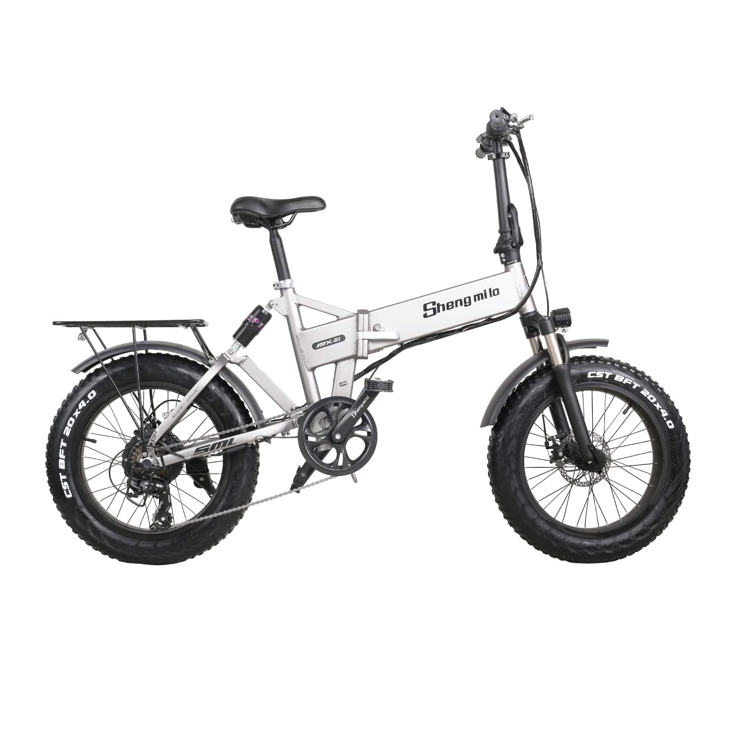 Shengmilo MX21 bici elettrica pieghevole fat 48V 12.8Ah