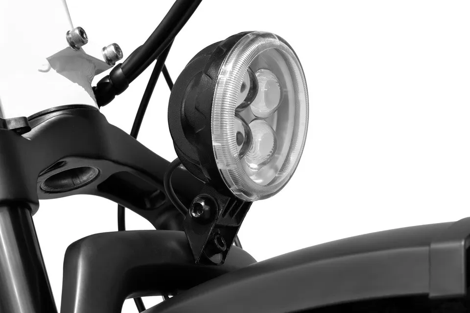 Himiway D3 Faro LED bici elettrica Cruiser MT anteriore