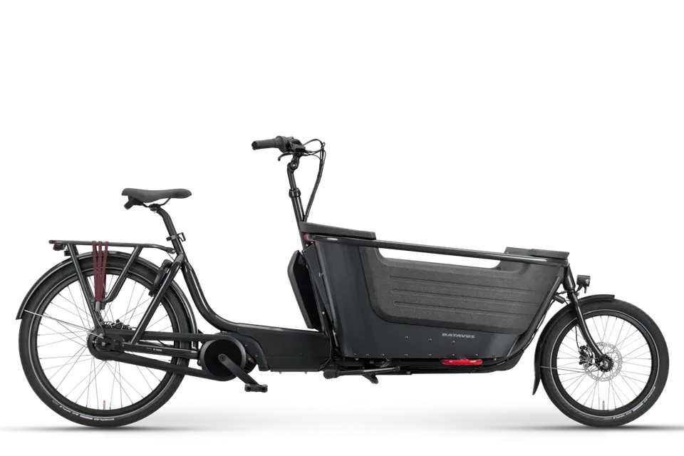 Batavus Fier 2 cargo bike elettrica nera Enviolo Uni