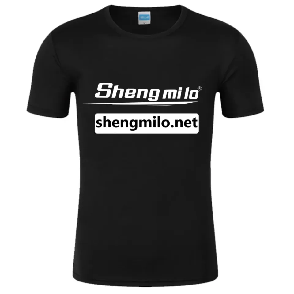Shengmilo T-Shirt maglietta bici nera maniche corte