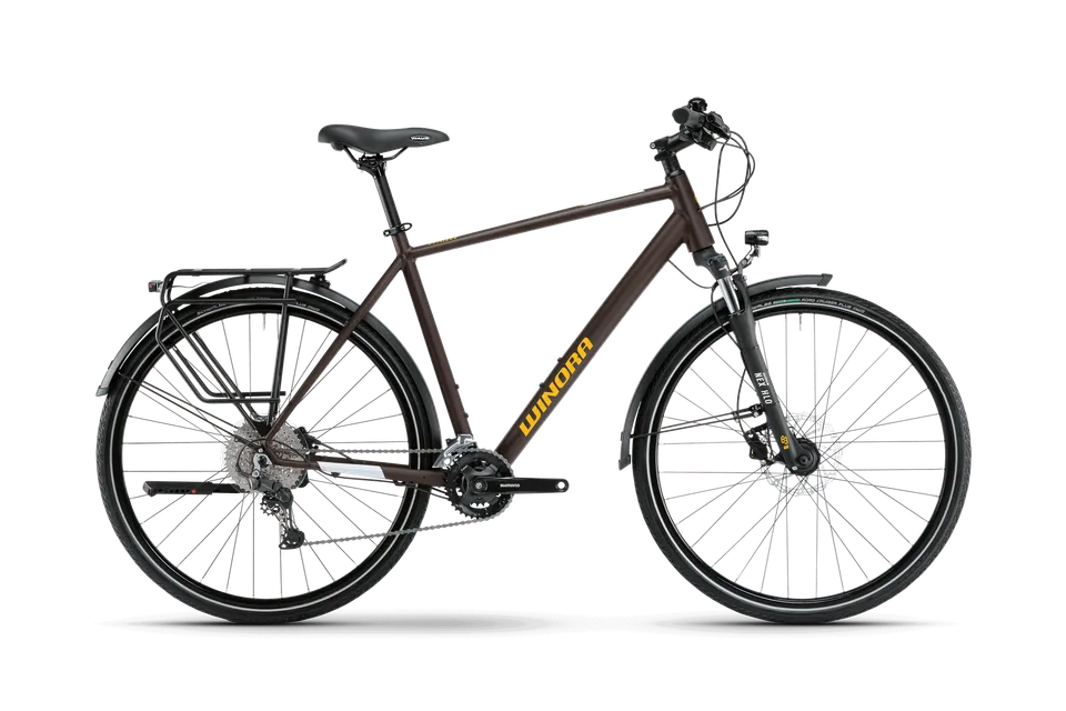 Winora Domingo X20 bici trekking dark chocolate M 28 pollici